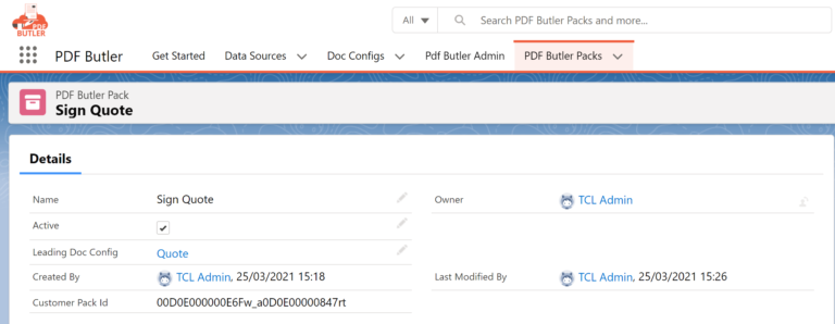 Easily converting Salesforce data about a quote to a PDF file with PDF Butler