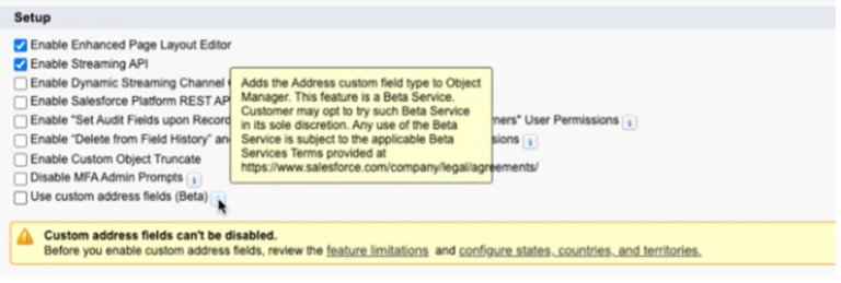 One of our favorite features of the Salesforce Summer ’22 Release: Creating custom address fields